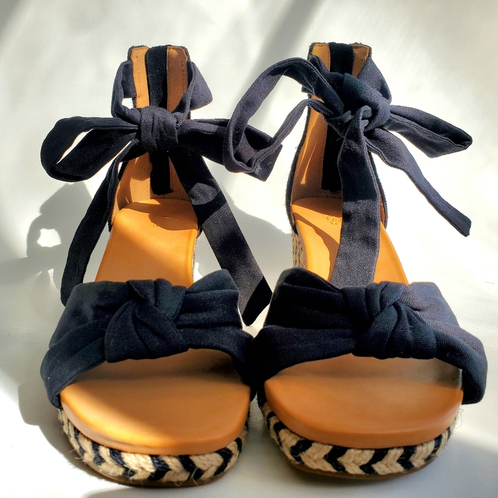 BRAND NEW UGG YARROW WEDGE SANDALS